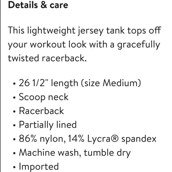 ALO Yoga Don't Get It Twisted Tank Size M *Black* - Picture 10 of 10